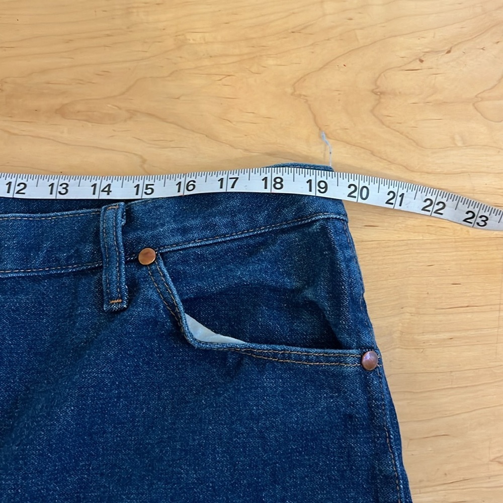 Wrangler Dark Blue‎ Denim Jeans 40x32 - Picture 2 of 5